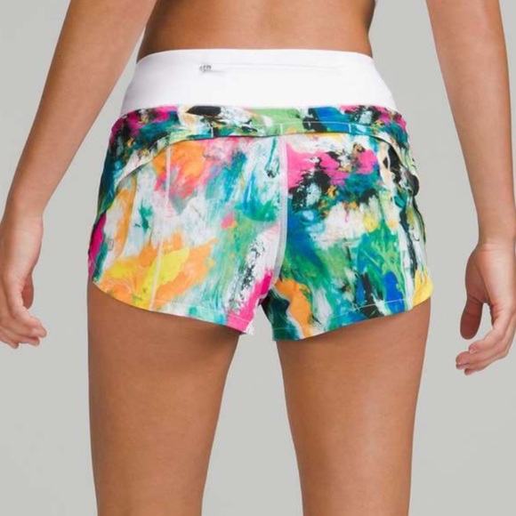 Lululemon Speed Up Low-Rise Lined Short 2.5"
White Multi / White | Size 12 - Picture 10 of 10